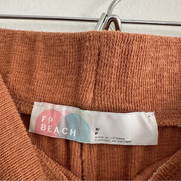 Free People Beach High Waisted Knit Pants S - Picture 5 of 7